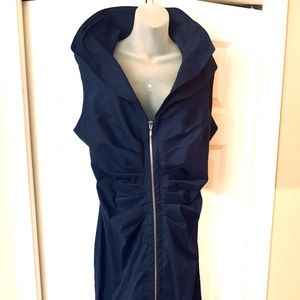 Navy blue dress; size 16